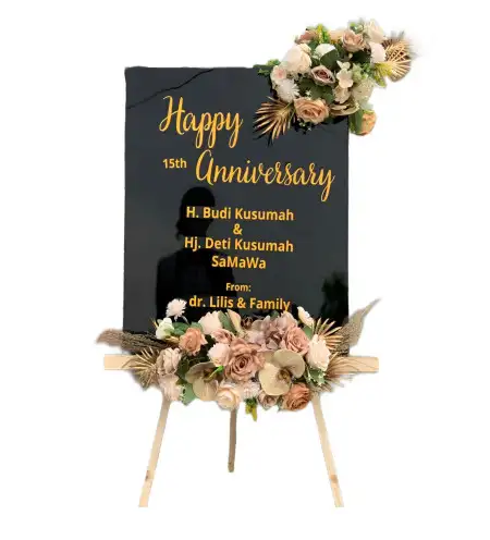 Papan Bunga Akrilik Plosokandang